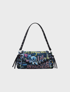  A multicolored Pizzicato Zarau Bag featuring a vibrant and artistic design.