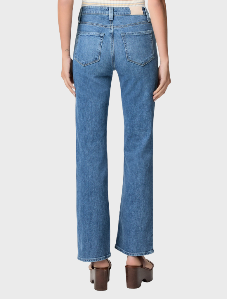 Stevie's 32" Bootcut Jean in Playa Del Rey, designed with a flattering bootcut fit and crafted from light blue denim.