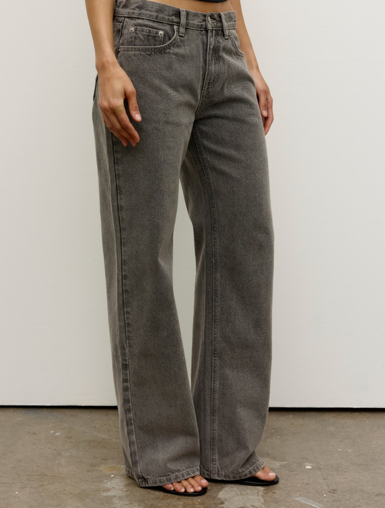 Avery Jean in a Portland Grey shade, designed for comfort and style, ideal for everyday outfits.