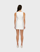 Classic ivory Romy Mini Dress designed for comfort and elegance, making it a great choice for any wardrobe.
