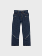 Dark navy Ryleogh Jeans, designed for a stylish look with a comfortable and versatile fit.