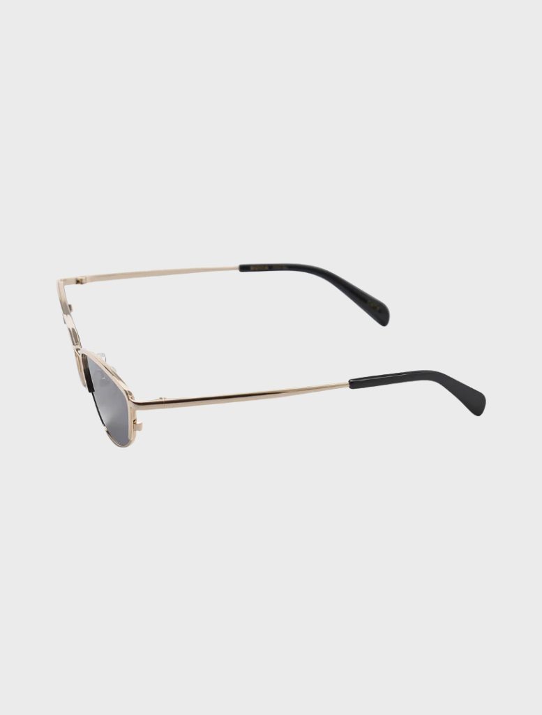 An expansive field of Santal trees, their distinct shapes silhouetted against a sunset, creating a peaceful atmosphere.