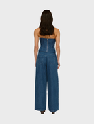 Classic Bluestone Wynn Denim Jean, offering a sleek fit and rich color for a polished casual look.