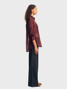 Tibby long sleeve shirt, colored Port Royale, designed for comfort and versatility in casual fashion.