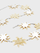 Stylish silver belt designed for Fantasia Suns women's fashion, perfect for enhancing any outfit with a modern touch.
