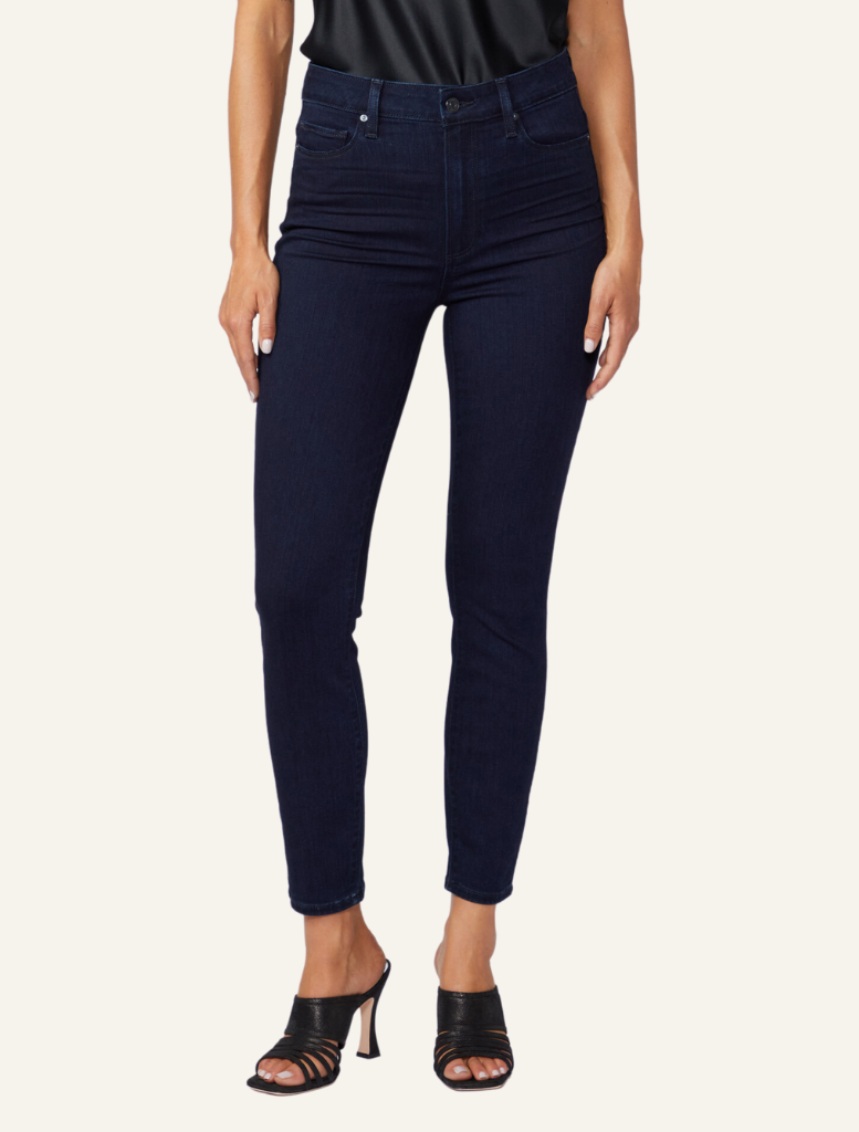 Margot Ankle - Masquerade | Denim | Blue Denim, Blue jeans, brand-PAIGE, coloured denim, Dark denim, Denim, Denim Jeans, High rise jeans, Jeans, price-$250+, skinny jeans | PAIGE