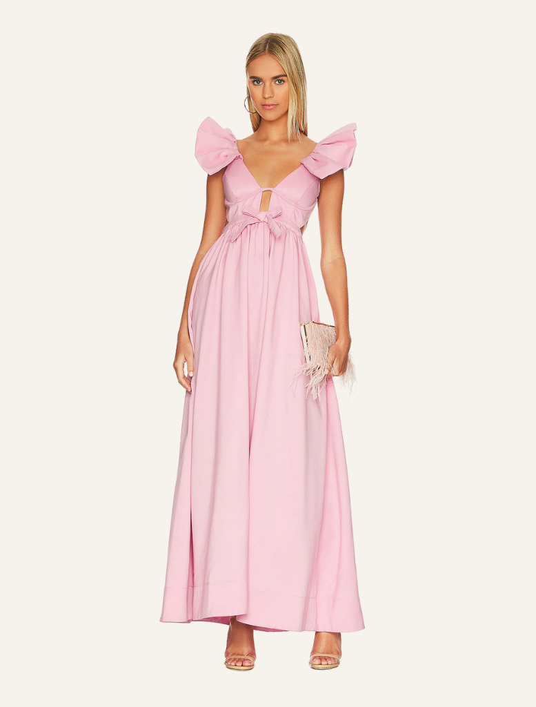 Miriam Maxi Dress - Pink - Insurge Clothing