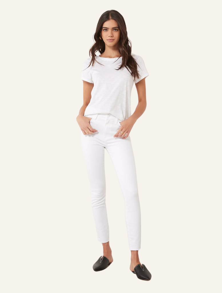 Margot Ankle - Crisp White | Clothing | brand-PAIGE, Clothing, Denim, High Rise, jeans, price-$250+, Skinny Jean, Winter | PAIGE