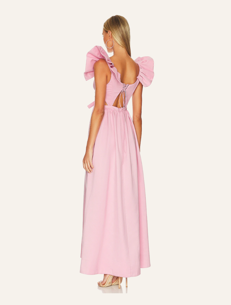 Miriam Maxi Dress - Pink - Insurge Clothing