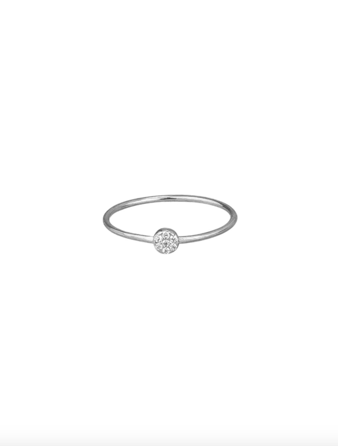 Accessories Petite Circle Ring - Silver